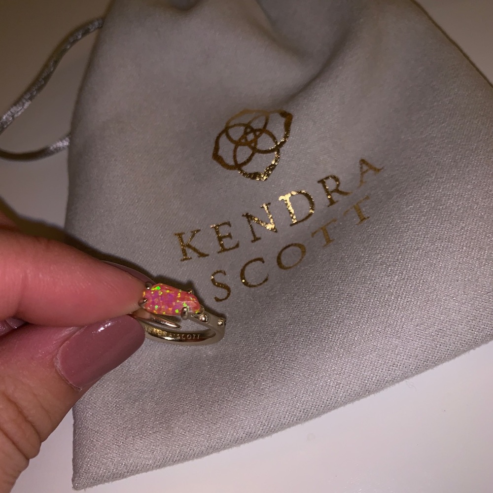 Kendra Scott Julia Ring - Pink w/gold